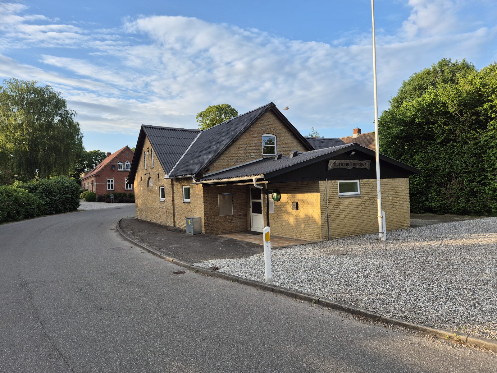 Fannerup Forsamlingshus - indgang